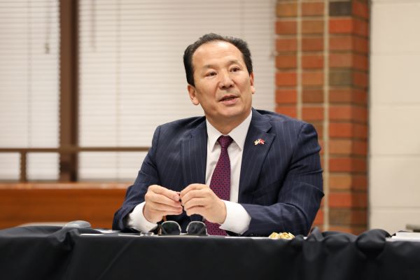 Ambassador Extraordinary and Plenipotentiary of the Kyrgyz Republic to the United States and Canada Baktybek A. Amanbaev t