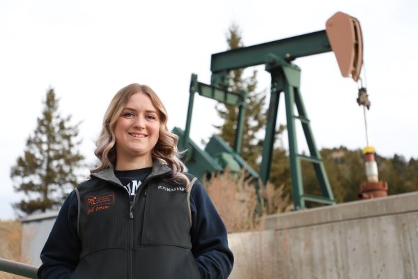 !Shaena Jackson, from Edmonton, Alberta, had a clear vision when searching for a bachelor’s degree program in petroleum engineering.