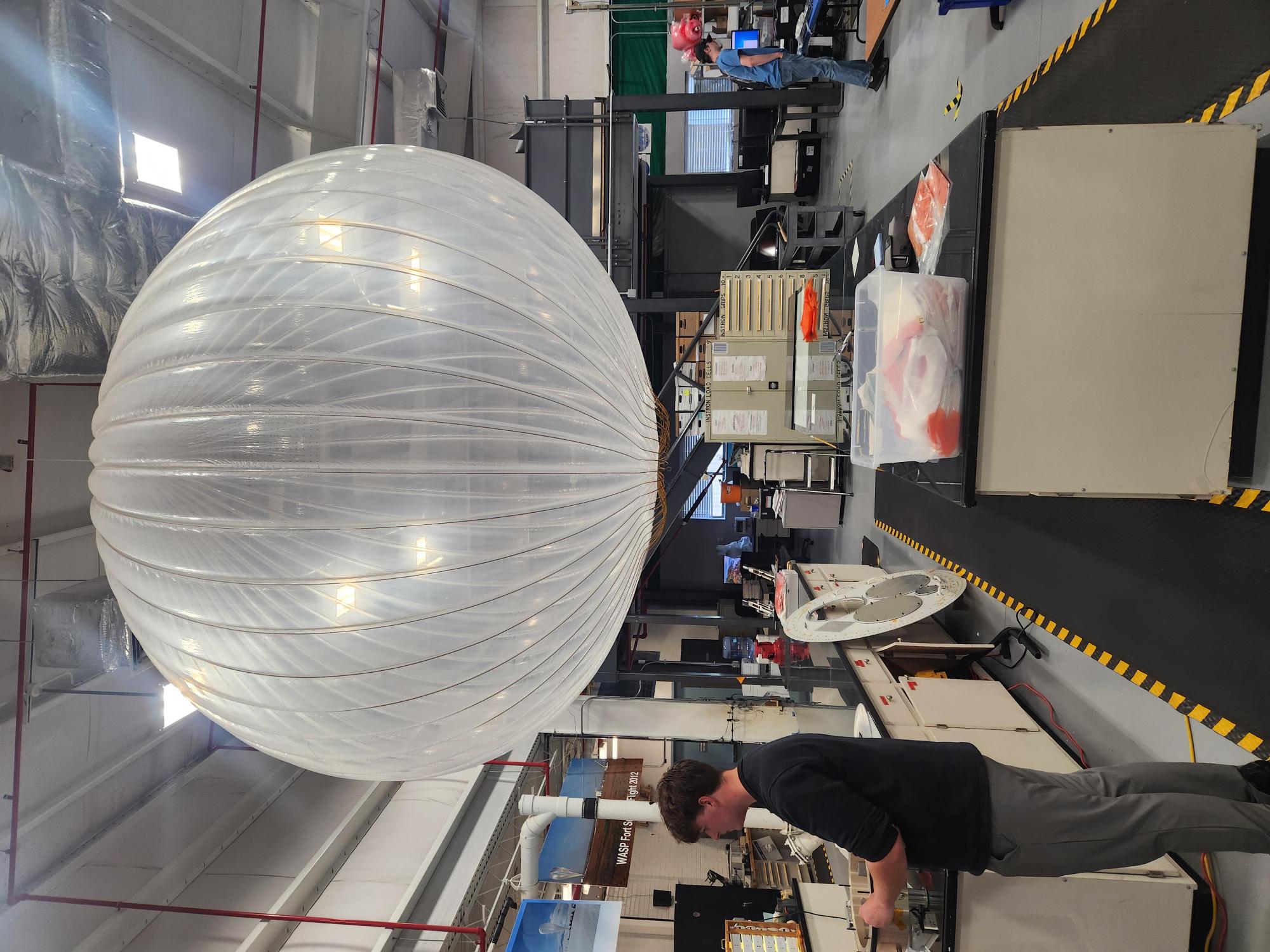 NASA workshop inside setup