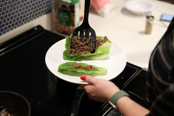 A wrap created for Copper Chef competition