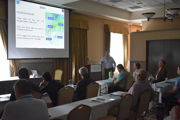 Doug Galarus presenting 