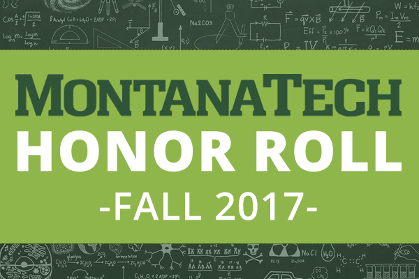 !Fall '17 Honor Roll