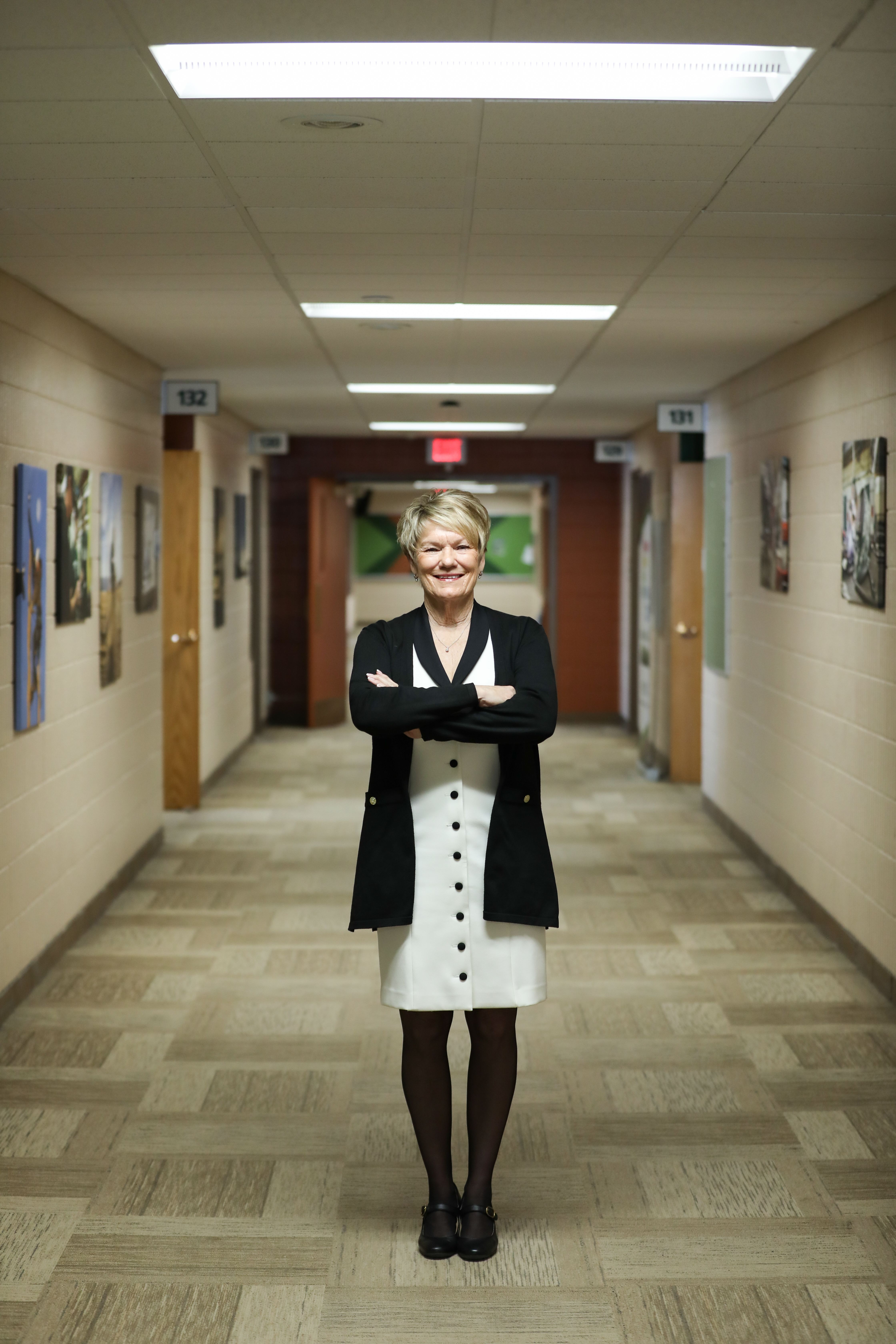 !Karen VanDaveer poses for a photo