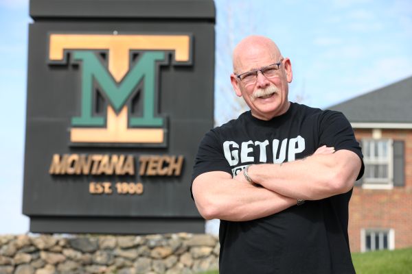 Mike Shaw poses for a photo
