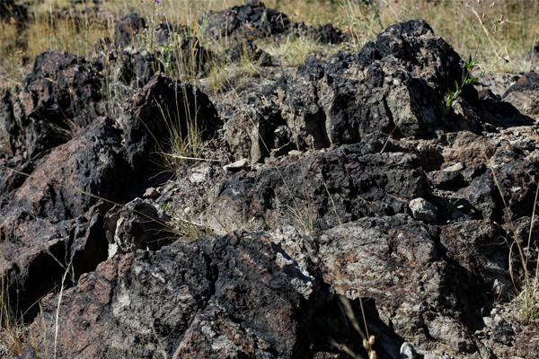 Rocks in Butte, MT