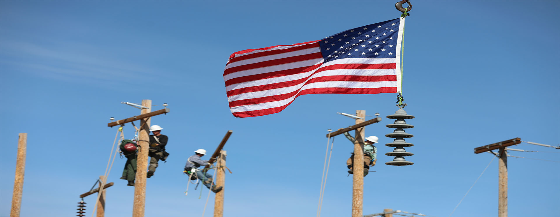 waving American Flag image