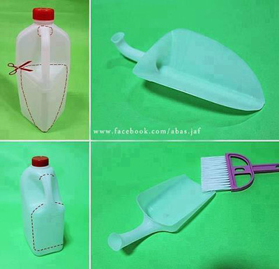 recycled milk carton ideas