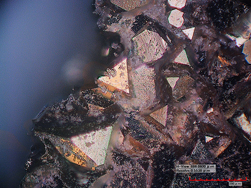 CAMP HiRox digital image of pyrite.   