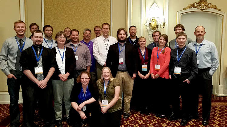 Students, Faculty and Alumni at the PNWIS Conference
