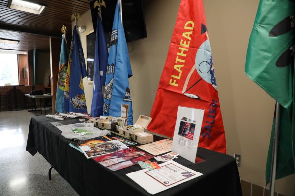 Flag display in Student Union Building