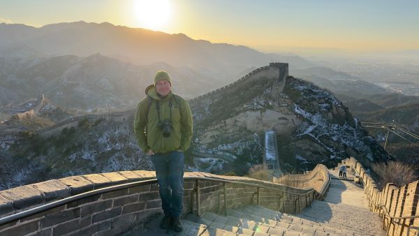 Robert Pal at the Great Wall