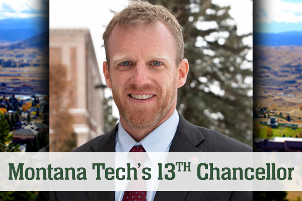 Johnny MacLean is chosen as Montana Tech's 13th Chancellor