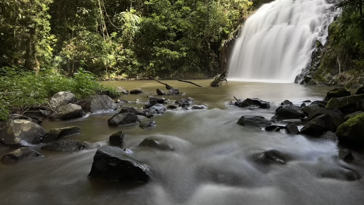 Dr. Robert Pal photo of a waterfall.