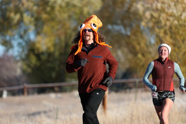 Sweet racers, one in costume