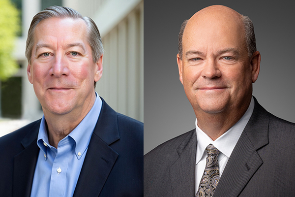 headshots of Ryan Lance and David Lesar