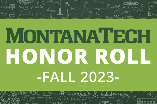 Montana Tech Fall 2023 Honor Roll logo