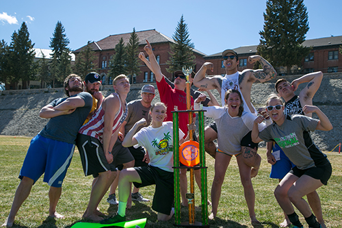winning ultimate frisbee team